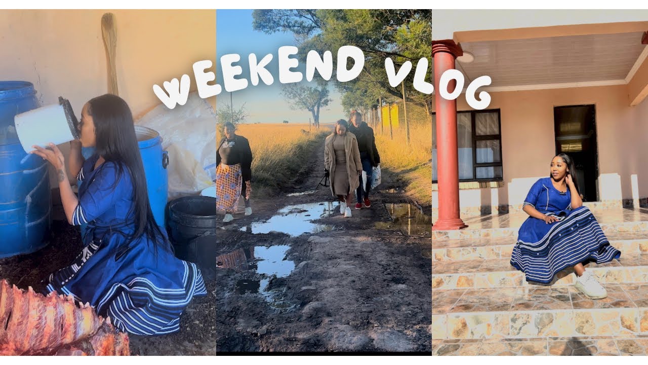 VLOG:I went home for a weekend,Mcimbi,sundayhosting friends,Olothando’s first swimming lesson