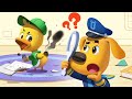 Baby and a big fire  kids cartoon  sheriff labrador compilation  babybus