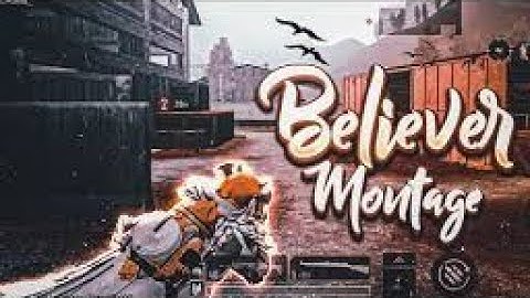 BELIEVER BGMI MONTAGE PUBGMONTAGESAMSUNG,A3,A5,A6,A7,J2,J5,J7,S5,S6,S7,59,A10,A20,A30,A50,A70#shorts