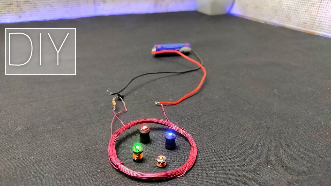 How To Make Wireless LEDs At Home YouTube