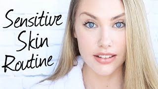 Skincare & Makeup Morning Routine // Natural Skincare for Sensitive Skin