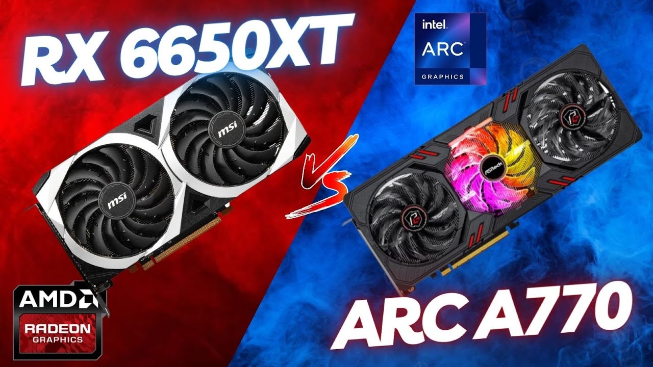 RX 6650 XT MSI VS INTEL ARC A770 Asrock - Ambas ótimas opções para PC ...