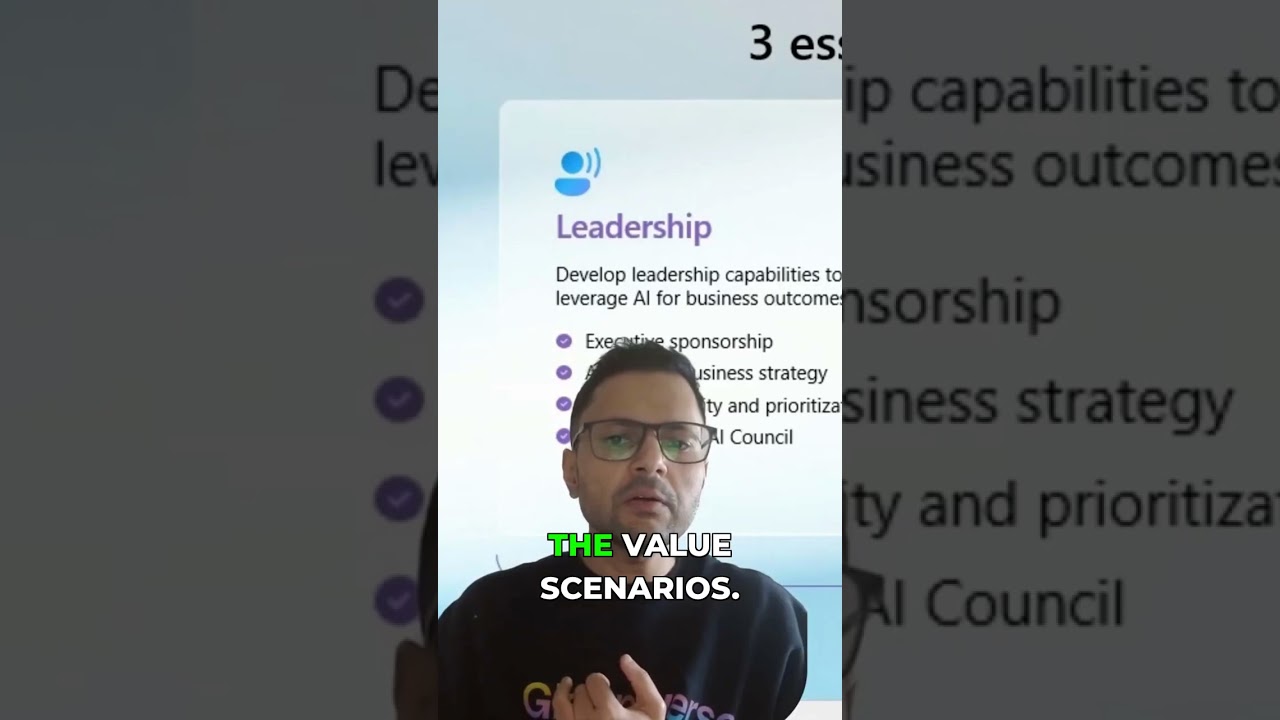 Leadership's AI Role: Aligning Investments with Business Goals