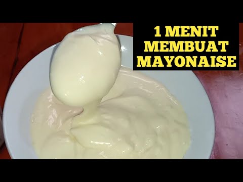 Video: Bagaimana cara membuat mayones alami buatan sendiri tanpa bahan kimia?