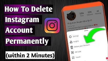 How to Delete your Instagram Account Permanently within 2 Minutes - 2022 -