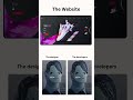 3D Shoes Website Animation | #shorts