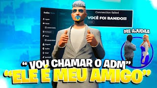 AMIGO DE ADM ABUSANDO DE PODER UMA VERDADEIRA NOJEIRA GTA RP