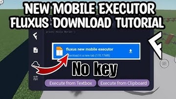Baru Fluxus android executor FULL TUTORIAL | Best Download Tutorial | 100% working | Najz Gaming