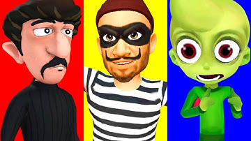 Scary Robber Home Clash VS Robbery Clash Thief Pranks VS The Siblings - Android & iOS