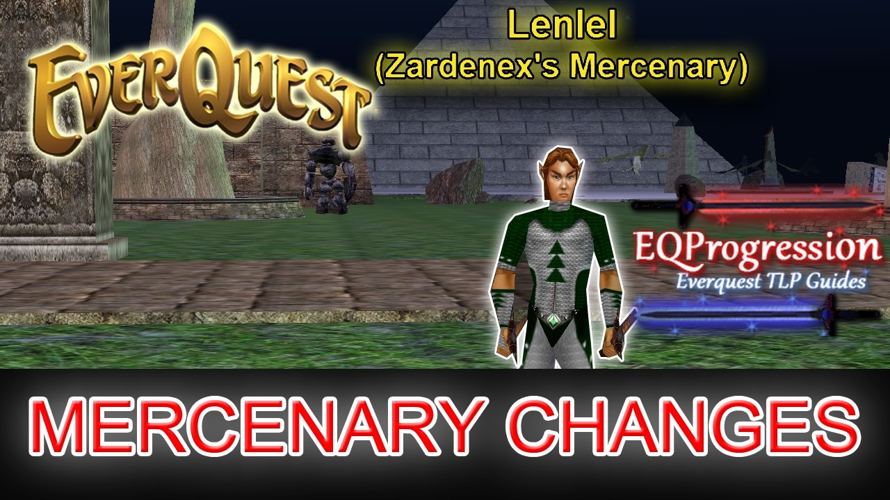 Everquest April Patch. Mercenary Buffs and Nerfs, OOC Regen, and more ...