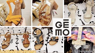 GEMO 01-06 NOUVELLE COLLECTION FEMME 🚺 CHAUSSURES