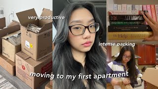MOVING VLOG 📦 days in my life as a uni student: intense packing, my first apartment & costco run