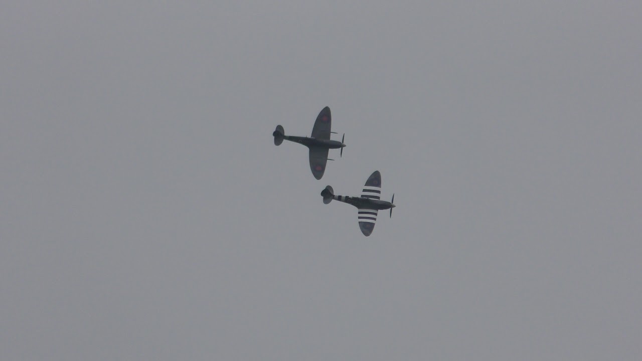 airshow schedule Share Spitfire pair tight formation 75th Anniversary D Day Operation Neptune WW2 Normandy display D