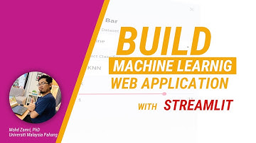 Interactive Machine Learning Web Application with Python and Streamlit
