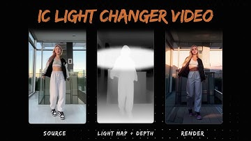 IC Light Changer For Videos With AnimateDiff and ComfyUI
