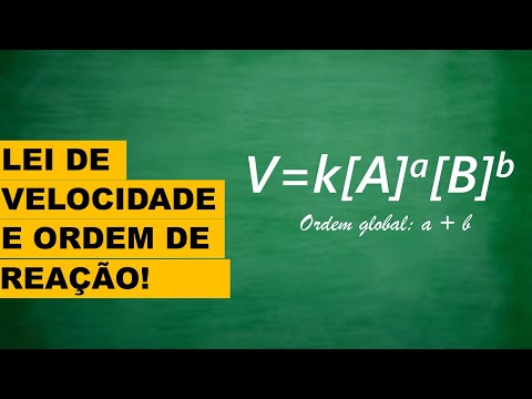 Vídeo: Quais são as unidades da constante de velocidade para a reação de primeira ordem?