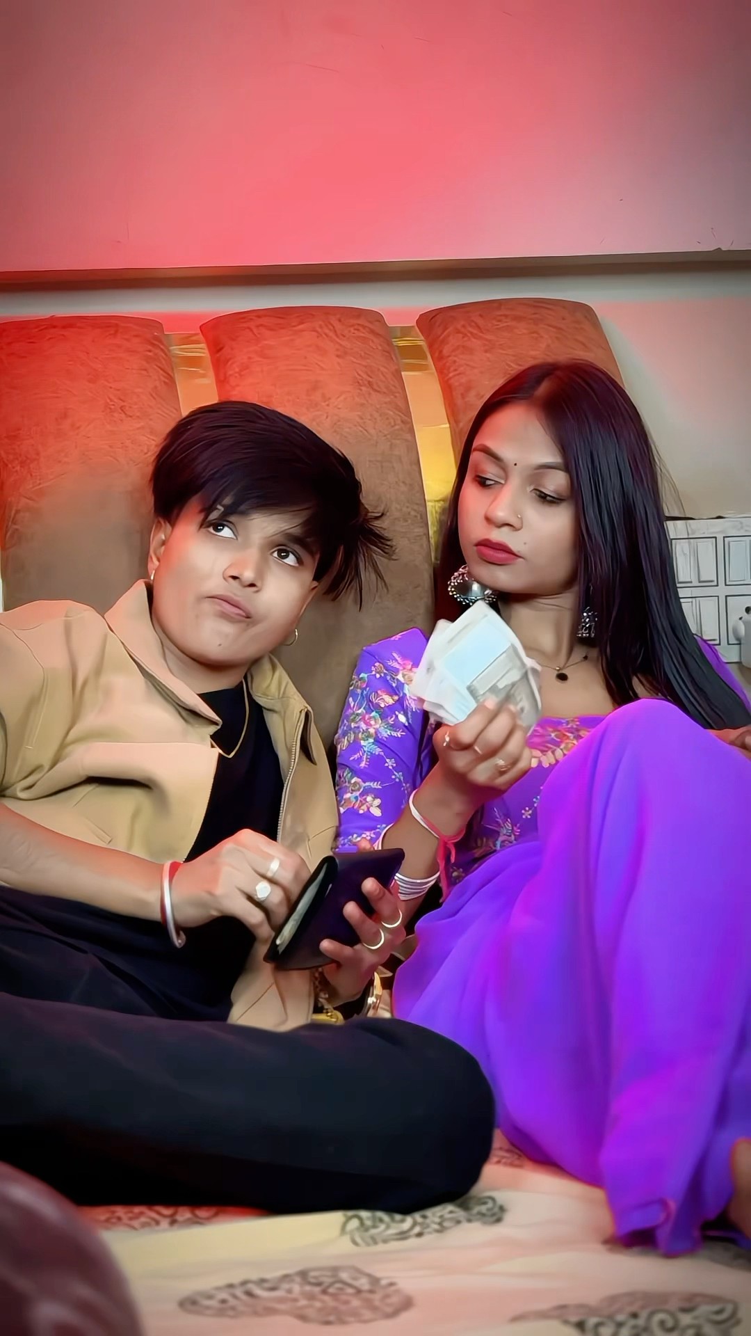 Biwi ka khof ? #rajjufam #love #shortsviral #shorts #ytshorts #ytviral ​⁠@chotanawab