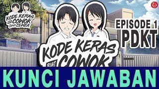 Kode Keras Buat Cowok Dari Cewek Episode 1 : PDKT