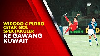 Widodo C Putro Cetak Gol Spektakuler Ke Gawang Kuwait