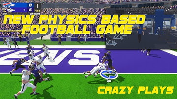 New Physics Based Football game!  Football Simulator is wild.