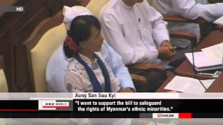 Suu Kyi speaks out