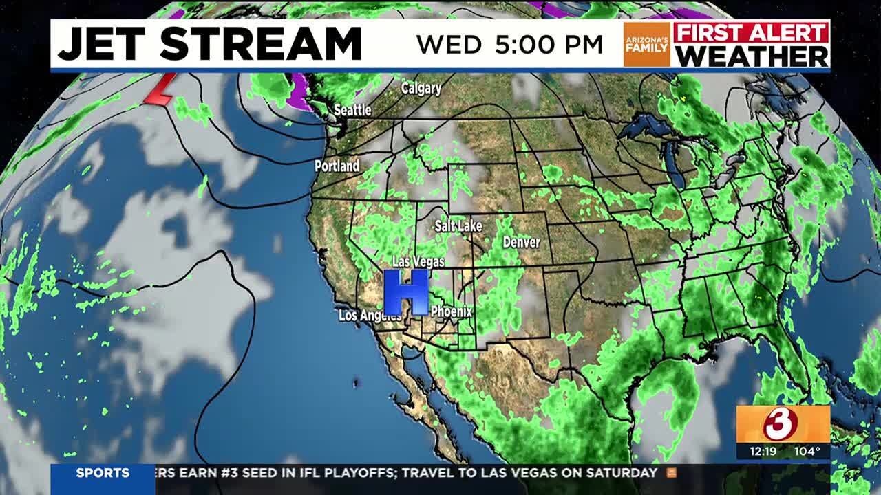 Hot day ahead, more chances for storms this week in Phoenix - YouTube