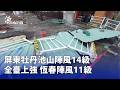 強風豪雨致災與交通中斷