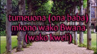 Zabron singers-mkono wa Bwana lyrics by Elgoba &Gobby