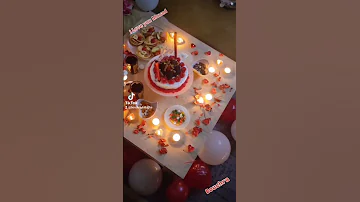 كل عام وانت حبيبي عيد ميلاد زوجي قرة عيني كل شيء من صنع يدي 