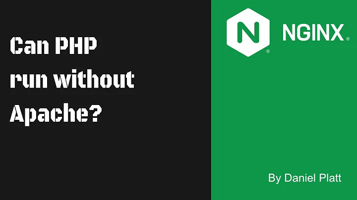Can PHP run without Apache?  We can with NGINX!