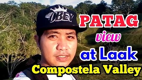Patag View at Laak Compostela Valley