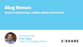 Blog Bonus Demo Of Task Prioritization In Adobe Workfront