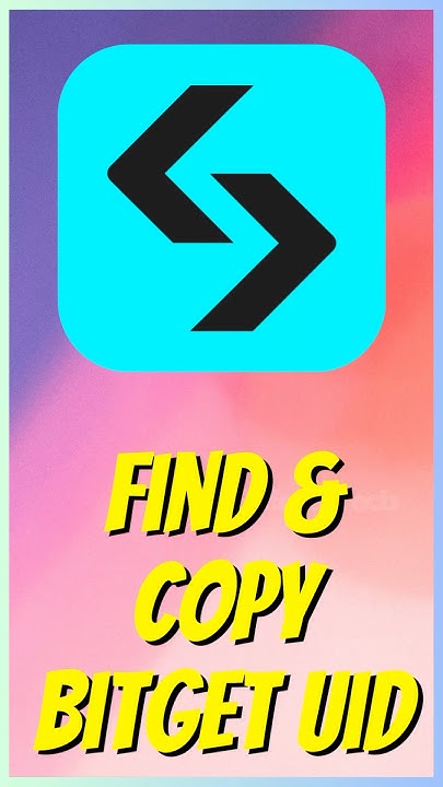 How to find & copy your Bitget UID? #shorts #bitget - YouTube