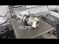 Tormach Facemill Feeds and Speeds