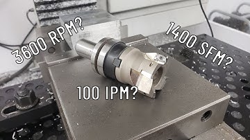Tormach Facemill Feeds and Speeds