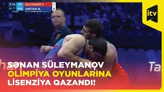 Sənan Süleymanov dünya və Avropa çempionu olan erməni rəqibini parlaq qələbə ilə məğlub etdi!