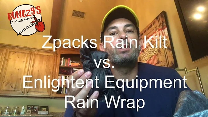 Zpacks Rain Kilt vs Enlightened Equipment Rain Wrap Review