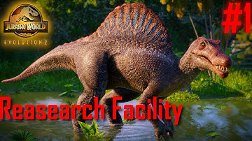 Site B Research Facility Speed Build #1 | Jurassic World Evolution 2