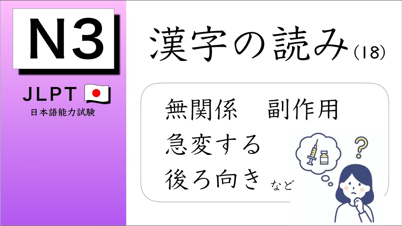 JLPT N3 Kanji Test #18