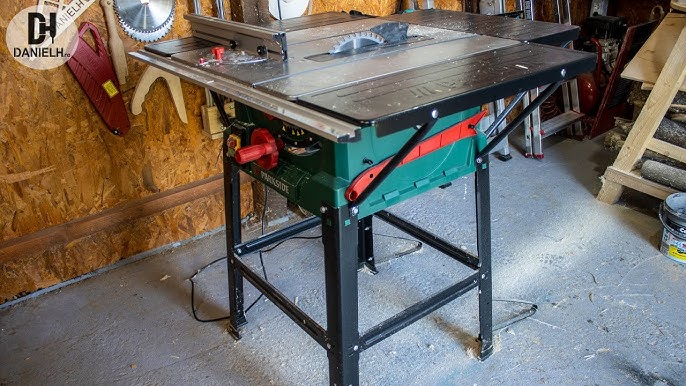 Parkside Table Saw PTKS 2000 G5 TESTING FULL REVIEW - YouTube | Sägen & -Zubehör