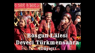 Bosgun Lälesi (Sürgün Ezgisi), Türkmence, Türkçe Çevrisiyle Resimi