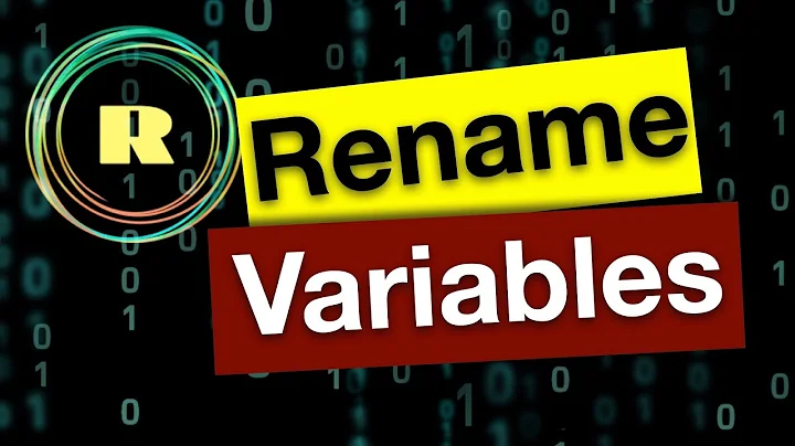 R programming for beginners: Rename variables and reorder columns. Data cleaning and manipulation.