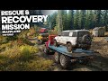 Extreme Off-roading Rescue and Recovery Mission in SnowRunner Off-road Simulator Game