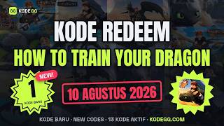 How to Train Your Dragon Codes (August 2026) 🎁 Latest Codes Update August 10, 2026 — KodeGG