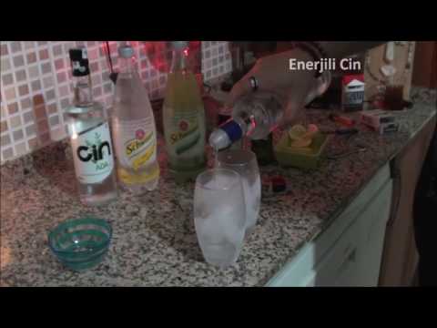 #Kokteyl #Cocktail En Güzel Kokteyller - 12 (Ev İşi) / ENERJİLİ CİN  Homemade Cocktails