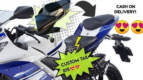 r15 v2 tail panel modified | r1m inspired tail installation | yamaha unboxing