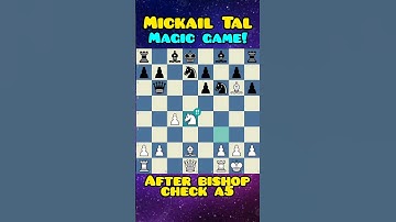 Mikhail Tal 4 brilliant moves in a game #chess #shorts