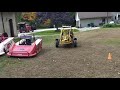 Backyard Go Kart Battle-loser gets doo doo duty