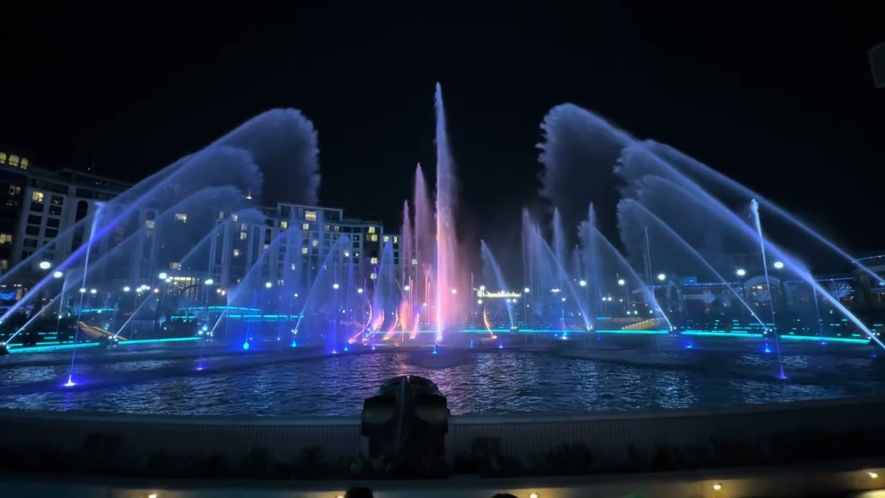 Epic Universe Fountain Show