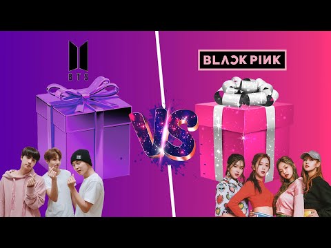 BTS vs Blackpink 💜💗 CHOOSE YOUR GIFT 🎁/ ELIGE TU REGALO / 방탄소년단 vs 블랙핑크